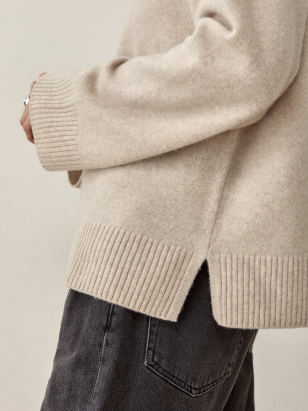 Reformation Enda Regenerative Wool Cardigan - Picture 2 of 4